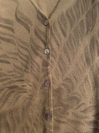 Maglia Pura Lana Beige Tg L