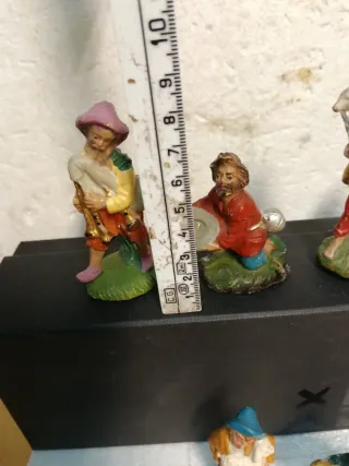 Pastori presepe gesso vintage anni 60