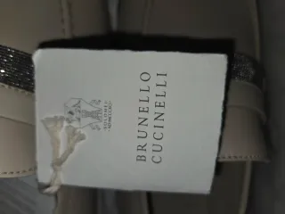 Mocassini Brunello Cucinelli Pelle Beige