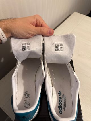 Adidas Stan Smith Talla 42 (sin cordones)