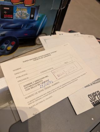 Super Nintendo SNES lote con juegos y cajas