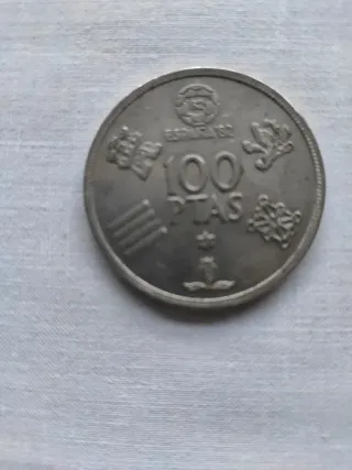 Moneda 100 Pesetas 1980 Antigua