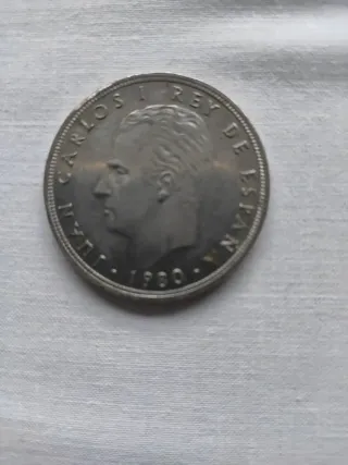 Moneda 100 Pesetas 1980 Antigua