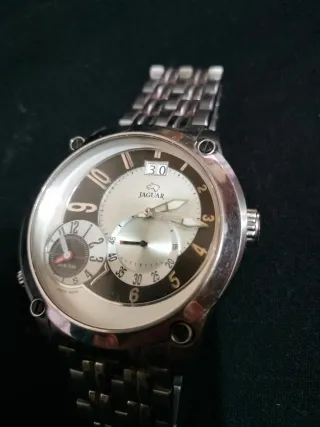 Orologio da polso Jaguar da uomo con quadrante bianco