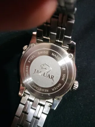 Orologio da polso Jaguar da uomo con quadrante bianco