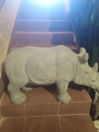 Escultura Rinoceronte