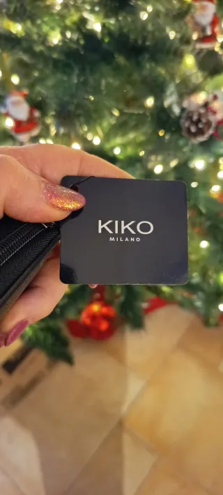 Kit pennelli trucco Kiko con custodia