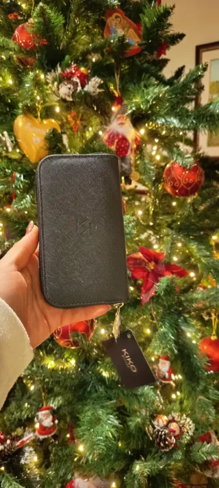 Kit pennelli trucco Kiko con custodia