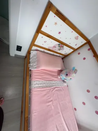 Cama infantil madera