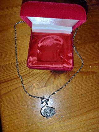 Orologio collana cigno nuovo
