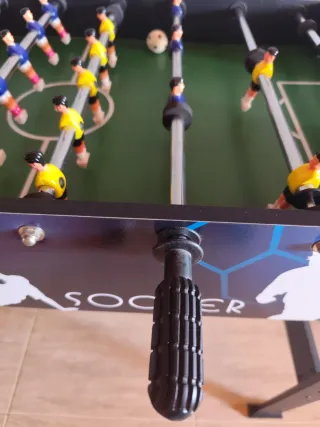 Futbolín con 2 pelotas