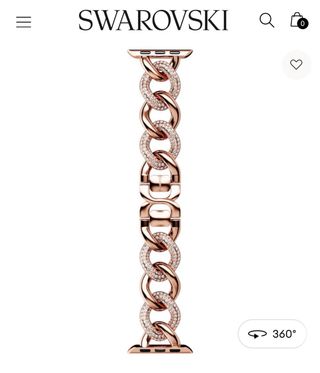 Correa Apple Watch Swarovski 40mm NUEVA