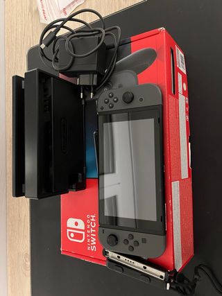 Nintendo Switch Gris Completo