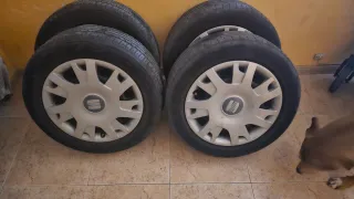4 Llantas con Tapacubos Nuevas Seat leon mk2 2007