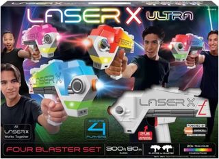 Set 4 Blasters Láser X Ultra