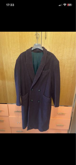 Cappotto sartoriale doppio petto in lana e cashmir