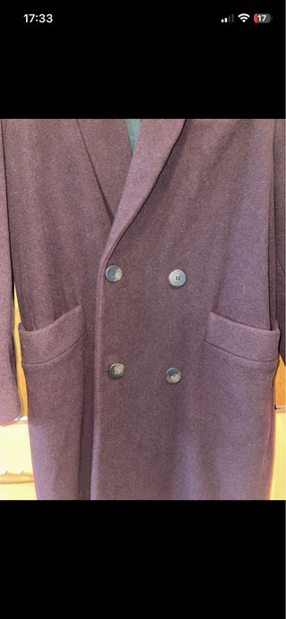 Cappotto sartoriale doppio petto in lana e cashmir