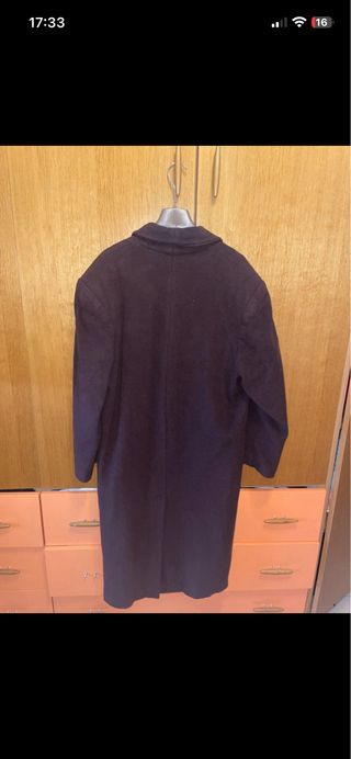 Cappotto sartoriale doppio petto in lana e cashmir