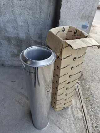 Tubo Caldera Negarra Acero Inoxidable