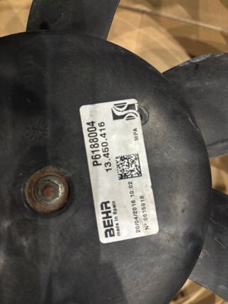 Ventilador Radiador OPEL ADAM