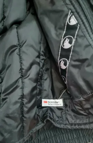 Chaqueta Moto Bering Negra y Gris