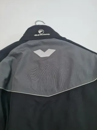 Chaqueta Moto Bering Negra y Gris