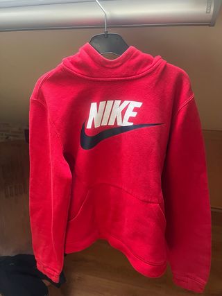 Sudadera Nike Roja Niño o adulto delgado