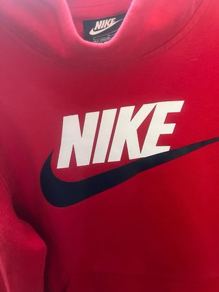 Sudadera Nike Roja Niño o adulto delgado