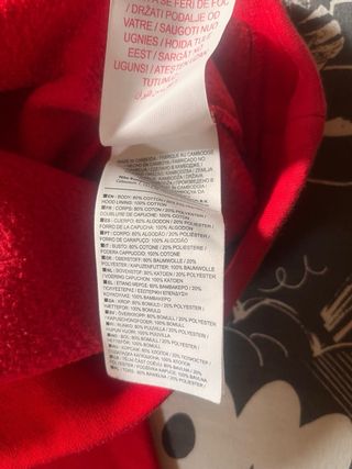 Sudadera Nike Roja Niño o adulto delgado