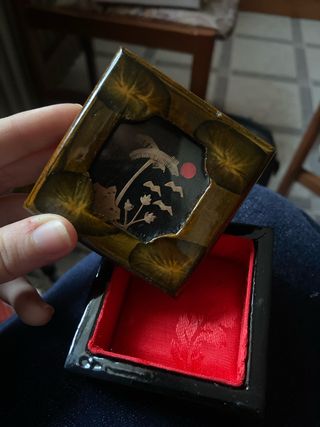 Cajita joyero vintage china