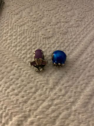 Charms de plata 925 Buzz Lightyear y pulpo azul