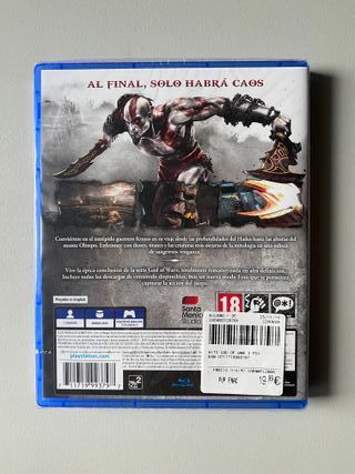 God of War 3 Remasterizado PS4