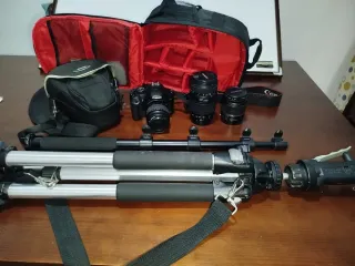 Kit Principiantes Cámara Canon EOS 450D