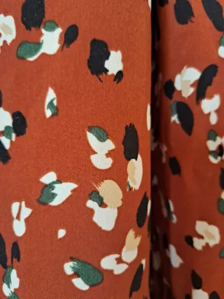 Vestido Boho Marrón Estampado