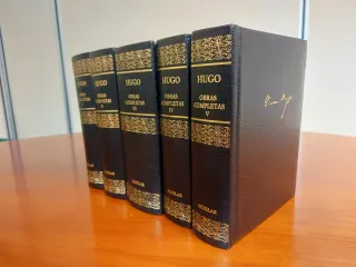 Hugo, Obras Completas Aguilar. 5 tomos (completa).