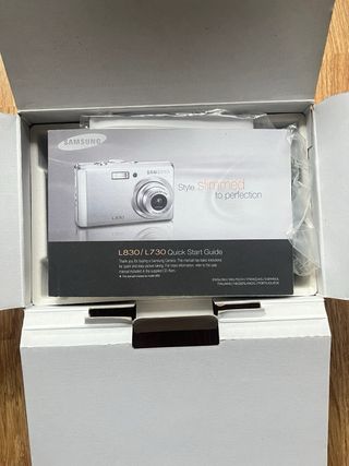 Cámara Samsung L730 Plata 7.2MP