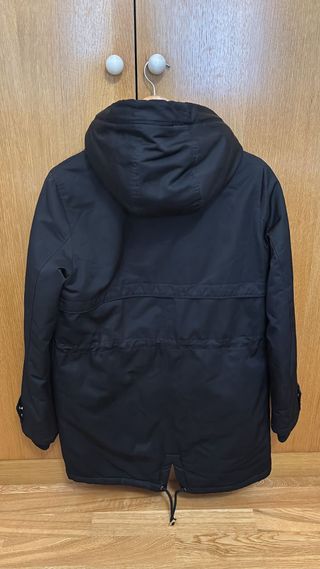 Abrigo Zara Negro Mujer