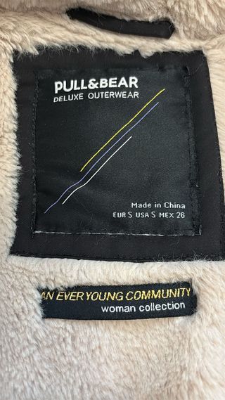 Abrigo Zara Negro Mujer