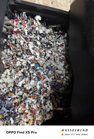 Trituradora Papel, negativo, DVD, Bonsaii C266-B