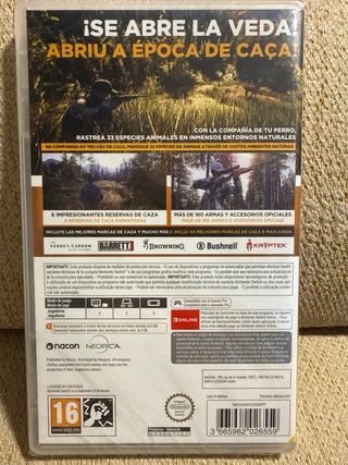HUNTING SIMULATOR 2 NINTENDO SWITCH PRECINTADO CIB