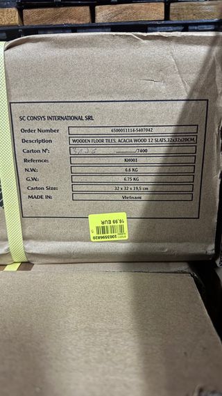 Baldosas de madera para exterior