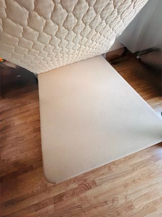 Cama completa somier y cabecero blanco