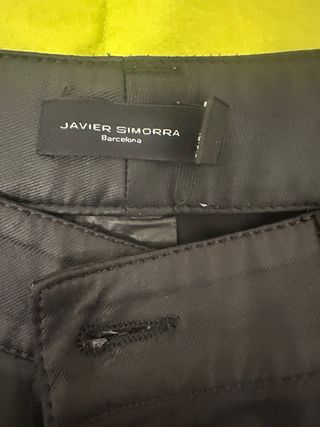 Pantalón Javier Simorra Negro