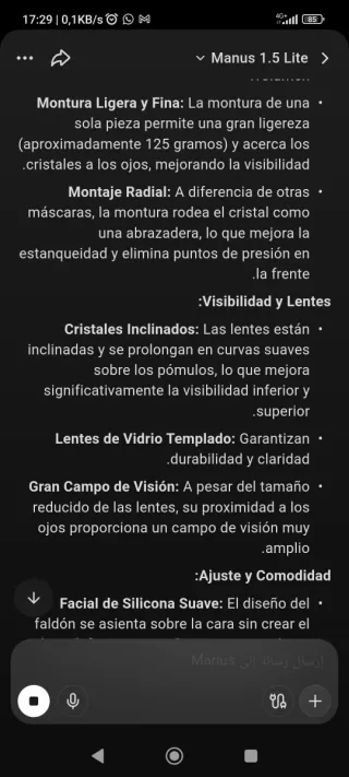 Máscara Cressi Nano Buceo/Pesca Submarina / Nataci