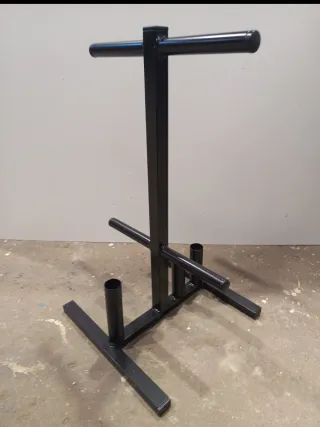 Soporte discos pesas 28mm Decathlon