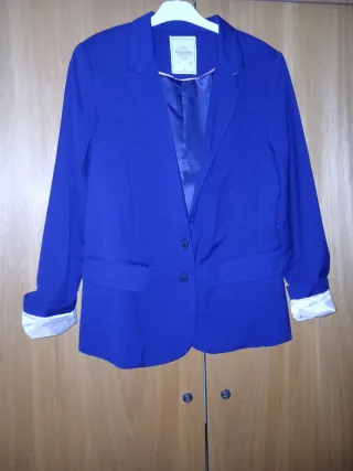 Americana azul Pull&Bear Talla L