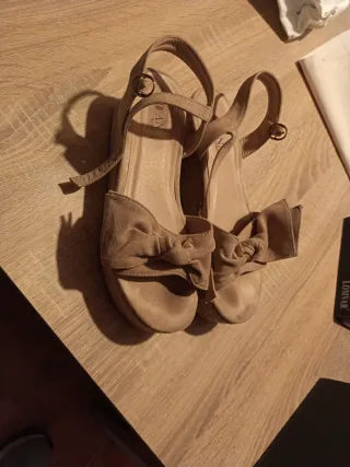 Sandalias DIANA Beige/Marrón Verano Mujer