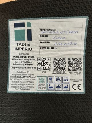 Tappeto antiscivolo in fibra di cocco per ingresso casa