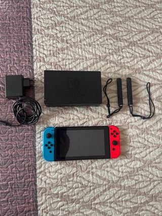 Nintendo Switch con accesorios