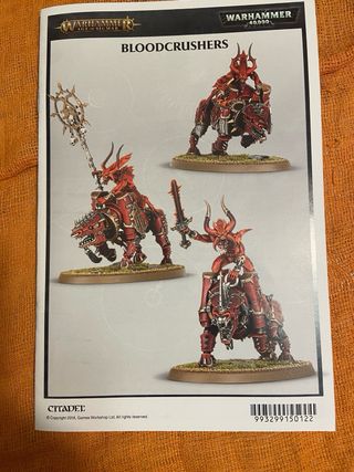 Warhammer Khorne Bloodcrushers AoS WH40K